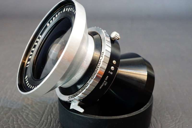 Schneider Kreuznach Super Angulon 90mm F8 with Compur Shutter  **Excellent Condition**
