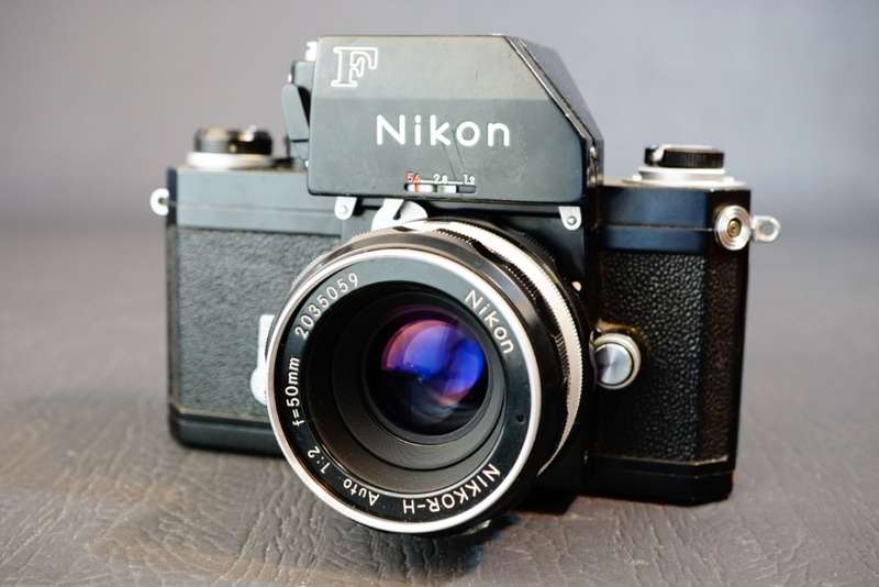**Black Paint** Nikon F Photomic FTN 35mm SLR with Nikkor 50mm F2 Lens **Excellent Condition**