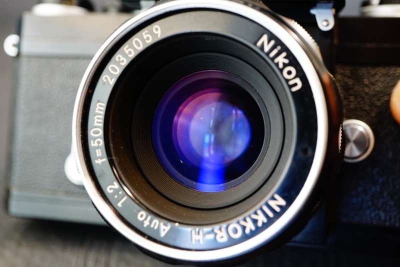**Black Paint** Nikon F Photomic FTN 35mm SLR with Nikkor 50mm F2 Lens **Excellent Condition**