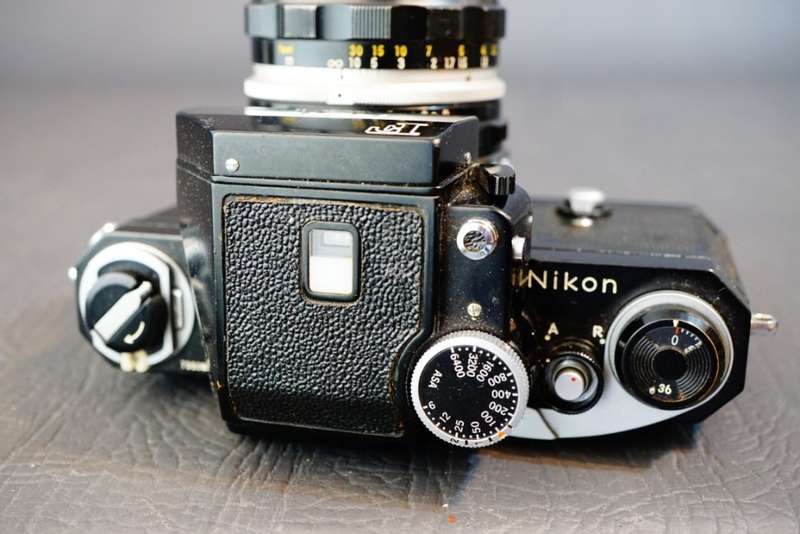 **Black Paint** Nikon F Photomic FTN 35mm SLR with Nikkor 50mm F2 Lens **Excellent Condition**
