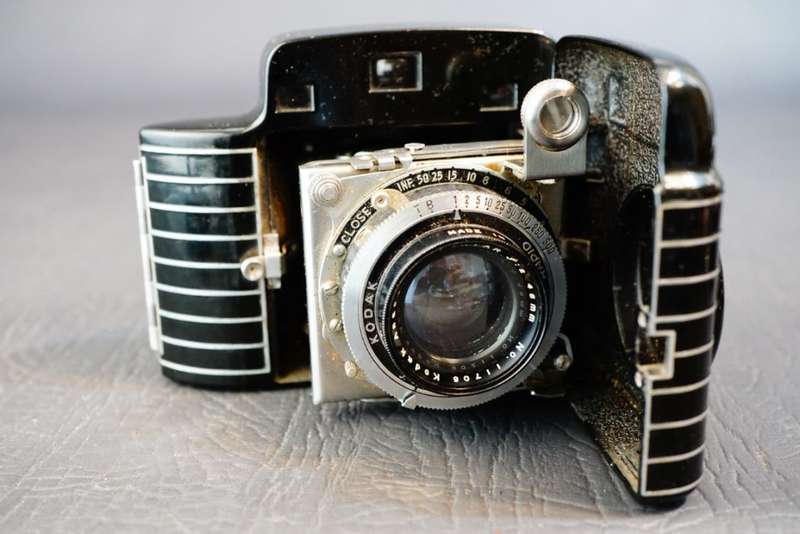 **RARE** Art Deco Kodak Bantam Special 828 Camera with Ektar 45mm F2 Lens **Excellent Condition**