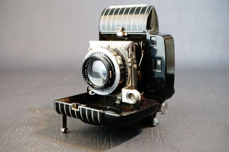 **RARE** Art Deco Kodak Bantam Special 828 Camera with Ektar 45mm F2 Lens **Excellent Condition**