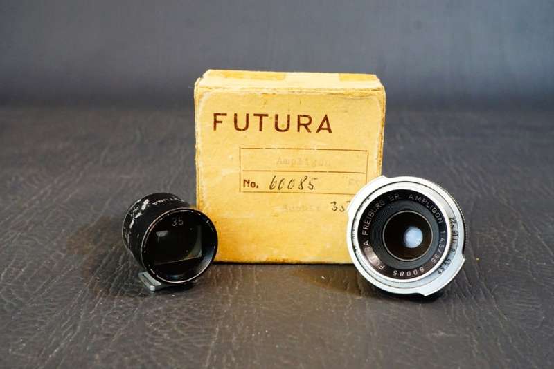 **RARE** Futura S 35mm Rangefinder Camera with Ampligon 35mm F4.5 Lens   **Great Condition**