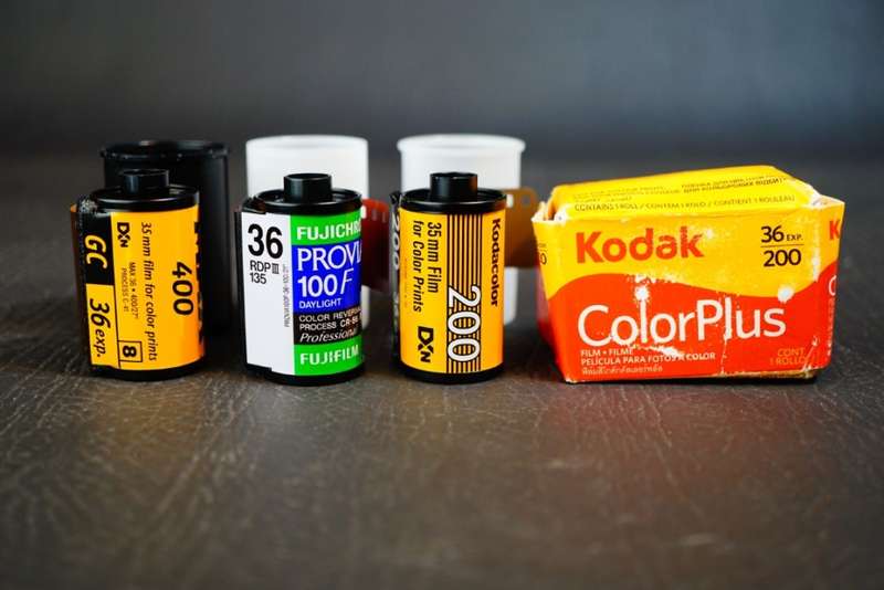 4x Rolls of Various Expired 35mm Film  **Expired Film, NOT TESTED**