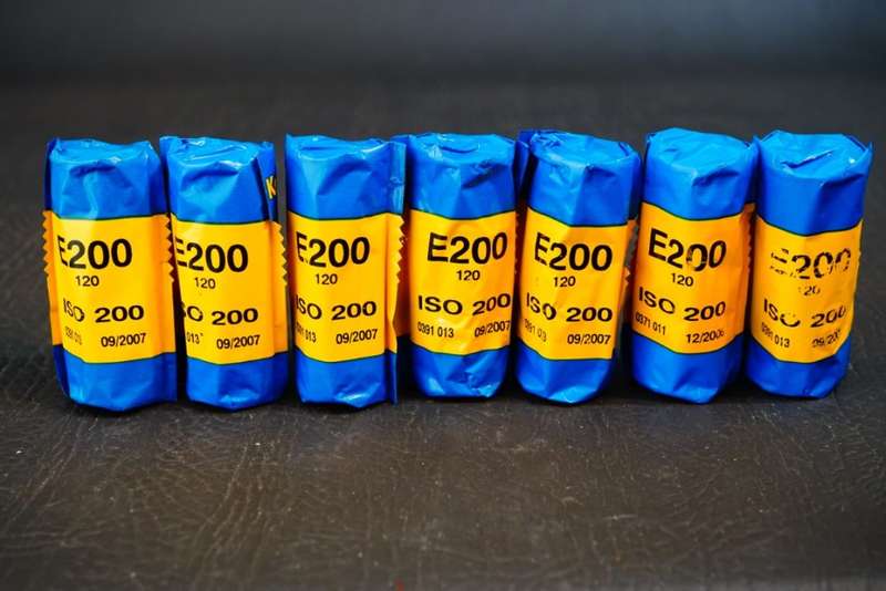7x Rolls of Kodak Ektachrome E200 Expired 120 Film **Expired Film, NOT TESTED**