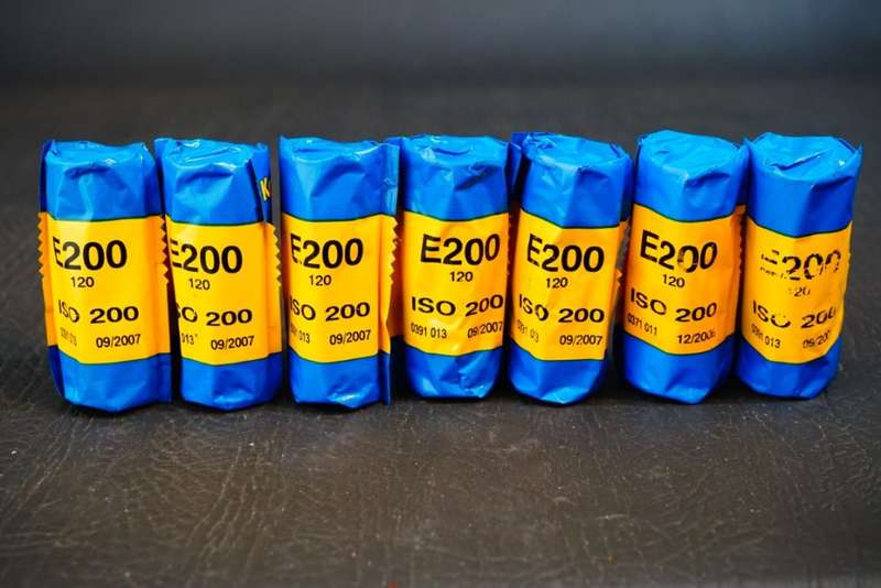 7x Rolls of Kodak Ektachrome E200 Expired 120 Film **Expired Film, NOT TESTED**
