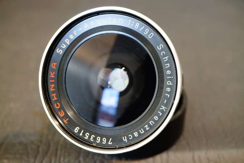 **Sinar Handy Lens ** Schneider Super Angulon 90mm F8 lens for Sinar Handy Cameras **EX Condition**