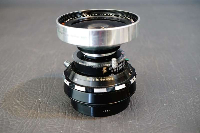**Sinar Handy Lens ** Schneider Super Angulon 90mm F8 lens for Sinar Handy Cameras **EX Condition**