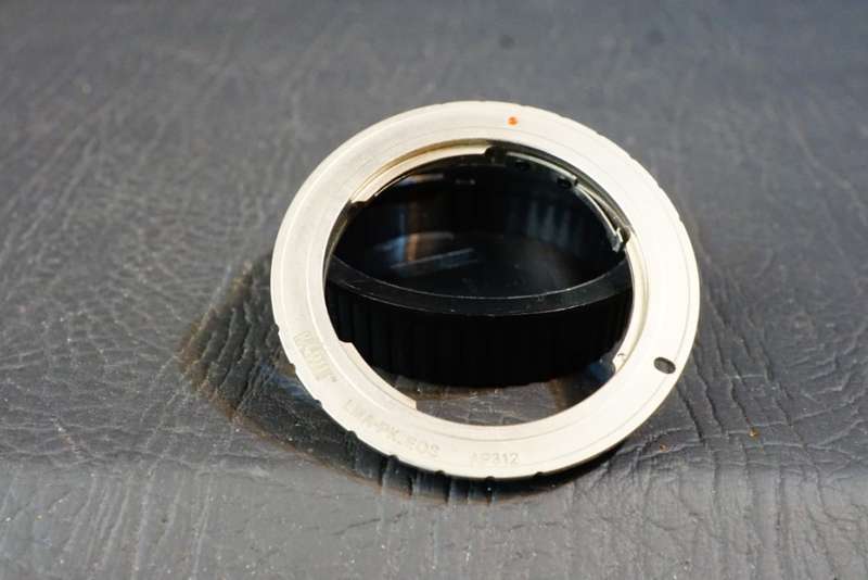 Kiwi Pentax Bayonet K Mount to Canon EOS Adapter **Great Condition**