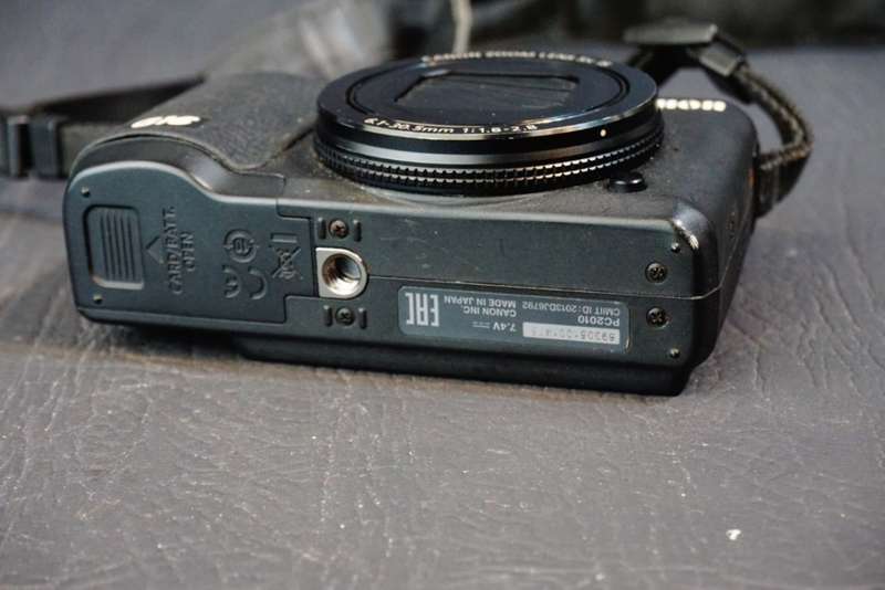 Canon G PowerShot G16 12.1MP Black Compact Digital Camera **Working, PLEASE READ**