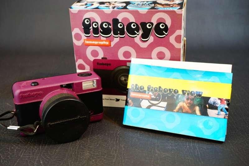 Lomography Fisheye One 35mm Camera (Purple)