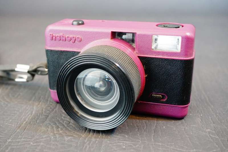 Lomography Fisheye One 35mm Camera (Purple)