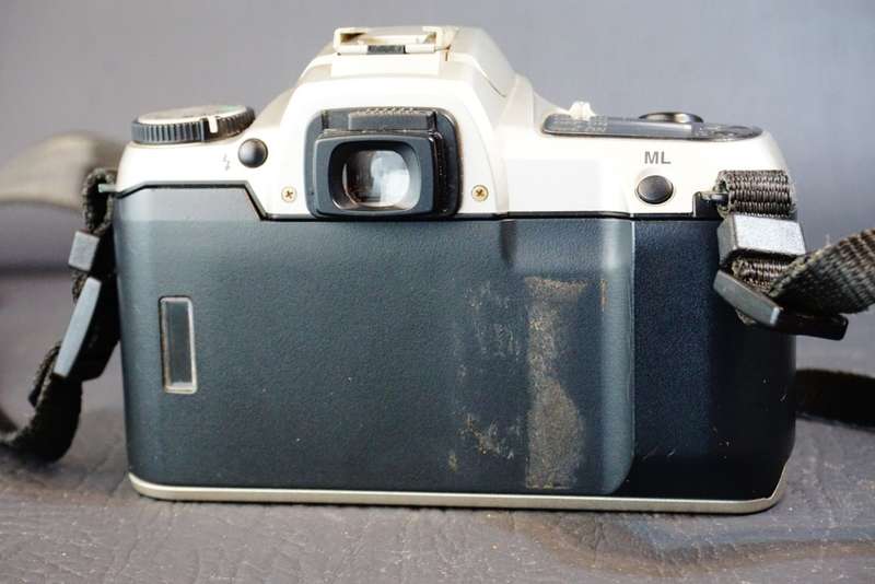 Pentax MZ-30 35mm SLR Camera with 2 Lenses and Battery Grip