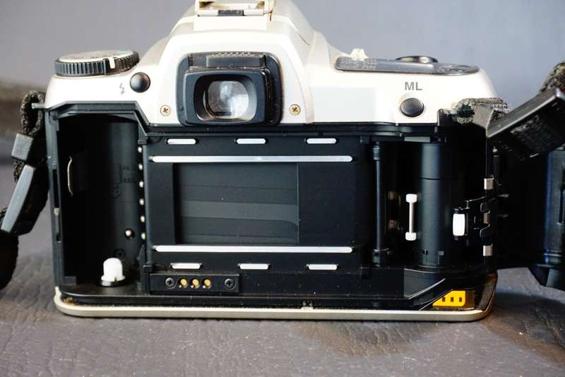 Pentax MZ-30 35mm SLR Camera with 2 Lenses and Battery Grip