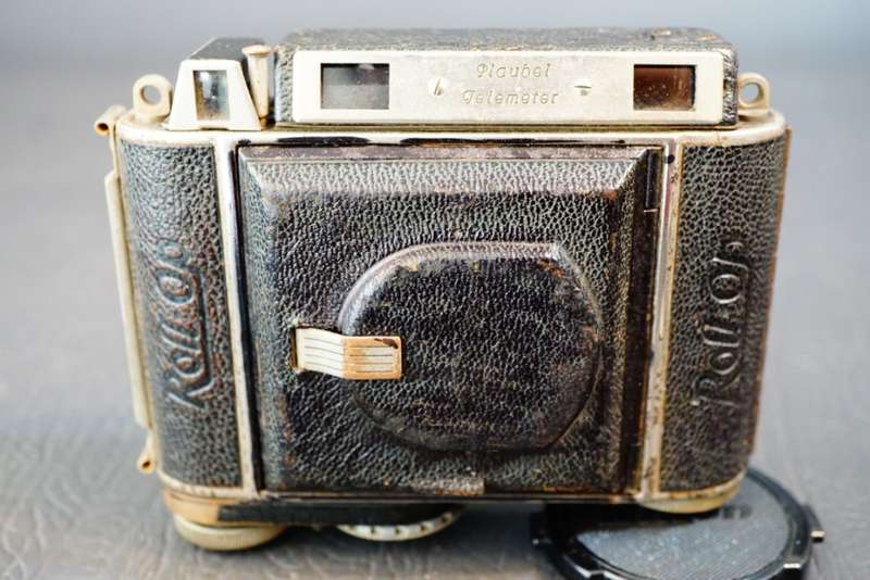 Plaubel Roll-Op II 645 120 Rangefinder Camera with Anticomar 75mm F2.8 Lens  **Well Used, Working**