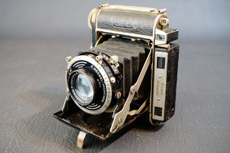 Plaubel Roll-Op II 645 120 Rangefinder Camera with Anticomar 75mm F2.8 Lens  **Well Used, Working**