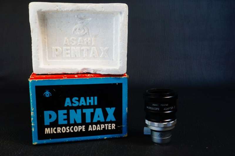 Asahi Pentax M42 Screw Mount Microscope Adapter in Box **Great Condition**