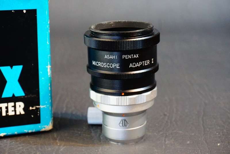 Asahi Pentax M42 Screw Mount Microscope Adapter in Box **Great Condition**