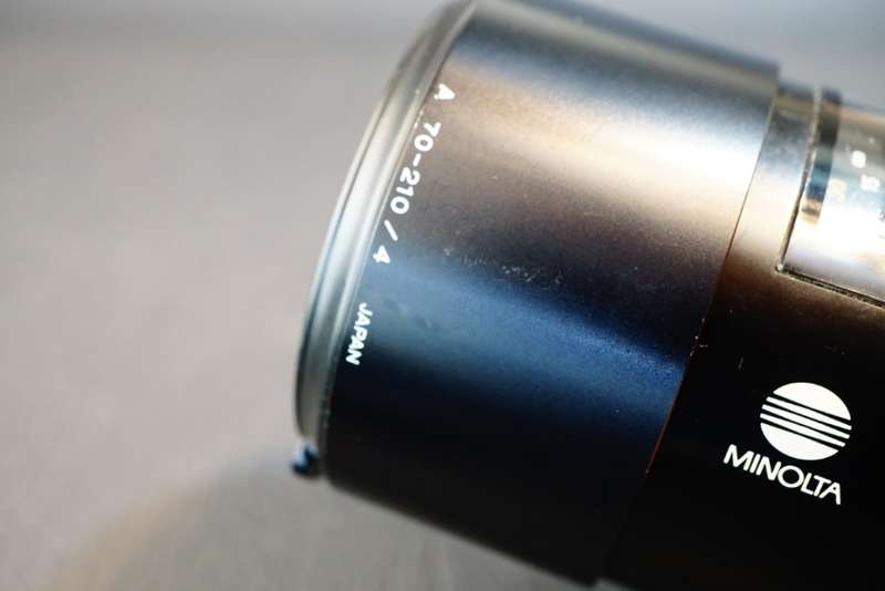 Minolta AF Zoom 70-210mm F4 Lens in Sony Minolta Alpha AF Mount