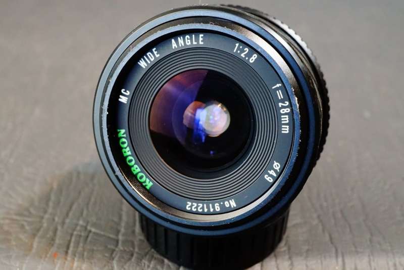 Koboron MC Wide Angle 28mm F2.8 Lens in Minolta MD SR Mount  **Excellent Condition**
