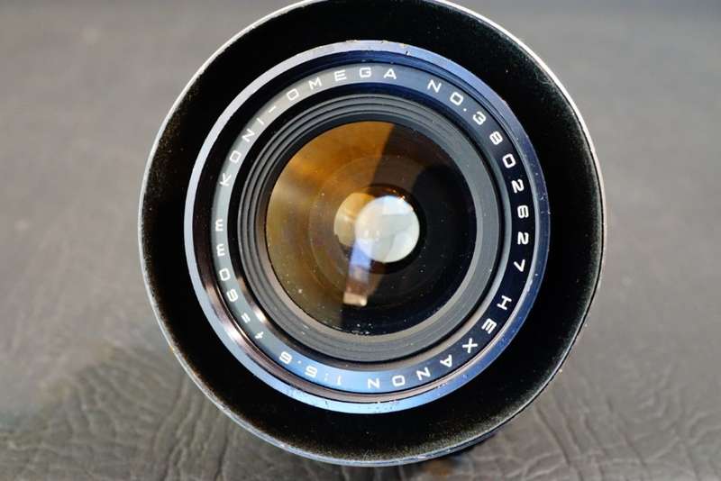 Koni-Omega 60mm f5.6 Wide Hexanon Lens with Viewfinder for Koni Cameras  **Great Condition**