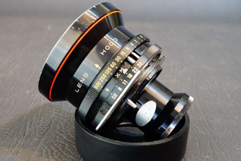 Koni-Omega 60mm f5.6 Wide Hexanon Lens with Viewfinder for Koni Cameras  **Great Condition**