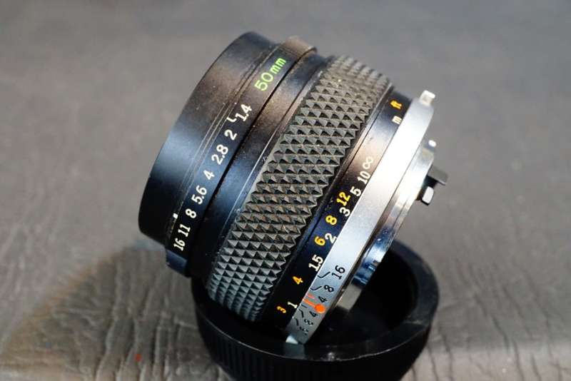 Olympus Zuiko 50mm F1.4 Lens in Olympus OM Mount  **Excellent Condition**
