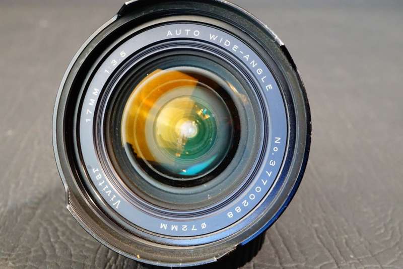 Vivitar Auto Wide 17mm F3.5 Lens in Olympus OM Mount  **Good Condition**