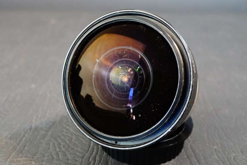 Canon New FD 7.5mm f5.6 Fish Eye Lens in Canon FD Mount