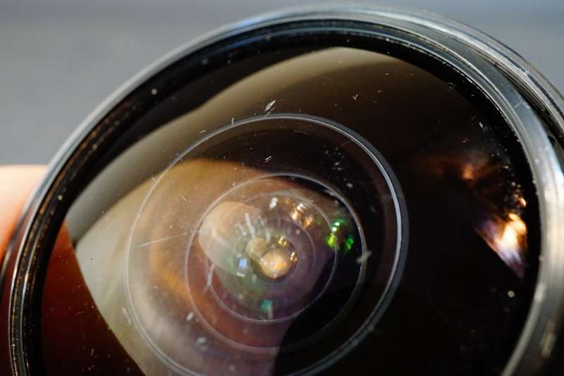 Canon New FD 7.5mm f5.6 Fish Eye Lens in Canon FD Mount