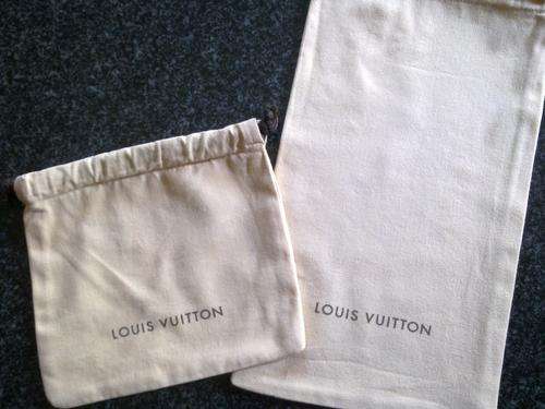 Louis Vuitton drawstring bags x 2