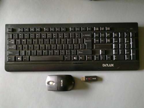 Wireless keyboard & mouse