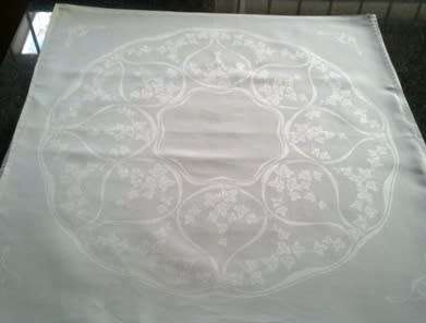 Twelve extra large vintage Damask linen dinner serviettes