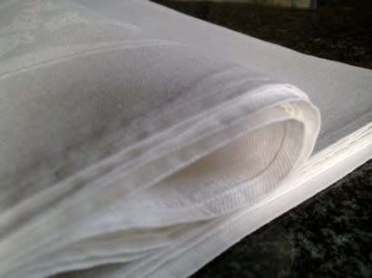 Twelve extra large vintage Damask linen dinner serviettes