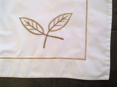 Large cotton continental pillowcase