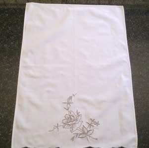 Vintage cotton guest hand towel