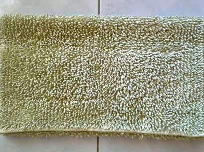 Woolworths cotton textured bathmat fresh green 60 x 85cm