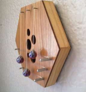 Scandinavian door harp
