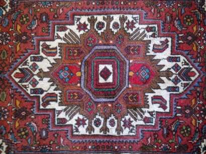 Goltog hand knotted Persian carpet / runner