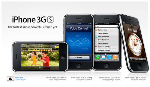 BRAND NEW APPLE iPHONE 3GS, 8GB, BLACK - SEALED IN BOX