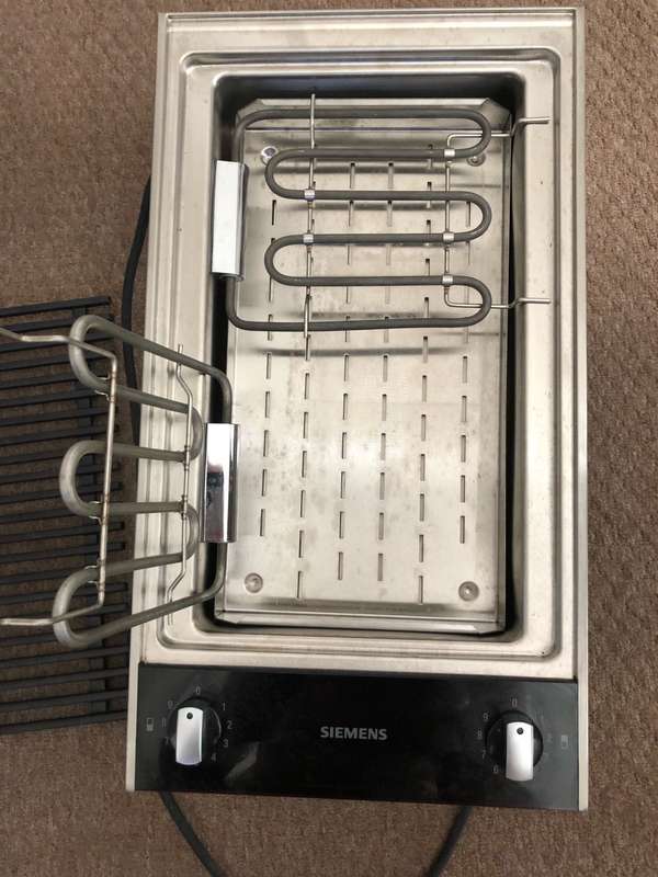 BRAND NEW SIEMENS ET5100  GAS AND ELECTRIC SMOKELESS DOMINO LAVA ROCK BBQ GRILL