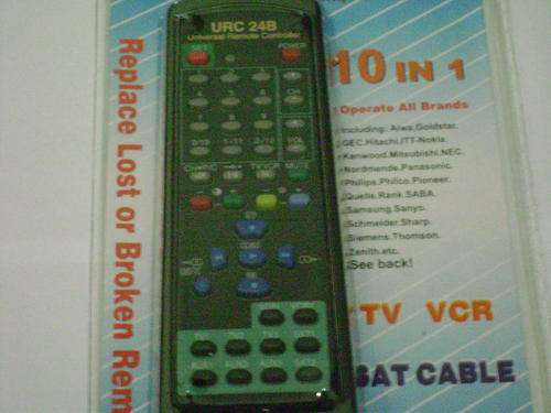 UNIVERSAL REMOTE CONTROL. 10 IN 1.