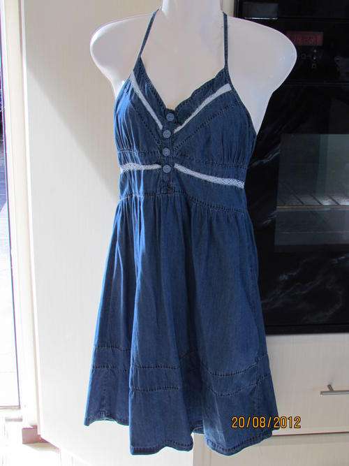 ***Cute denim mini dress***