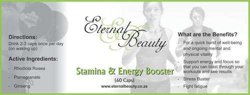 Stamina and Energy Booster (60 caps)