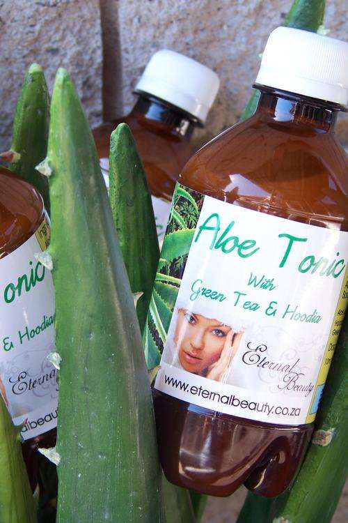 Aloe Tonic with Green Tea & Hoodia ...the best APPETITE SUPPRESSOR (500ml)
