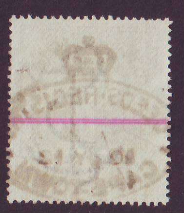 Cape of Good Hope -  1898  QV  REVENUE  Standing Hope Issue  4 Pounds Green & black.  Scarce.