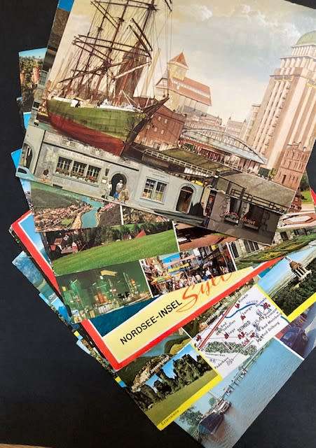 BULKLOT - Germany 10 colour postcards very fine used