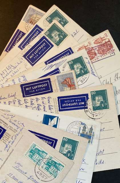 BULKLOT - Germany 10 colour postcards very fine used