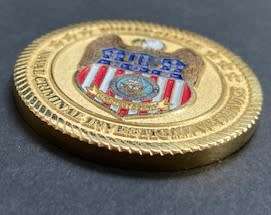 CHALLENGE COINS - U.S. NCIS Counter Piracy