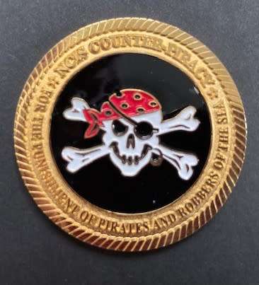 CHALLENGE COINS - U.S. NCIS Counter Piracy